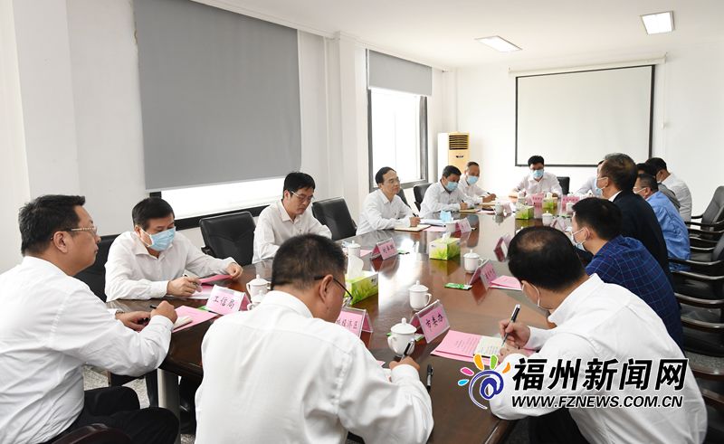 林宝金在福清调研时强调：坚持绿色发展 做大产业集群