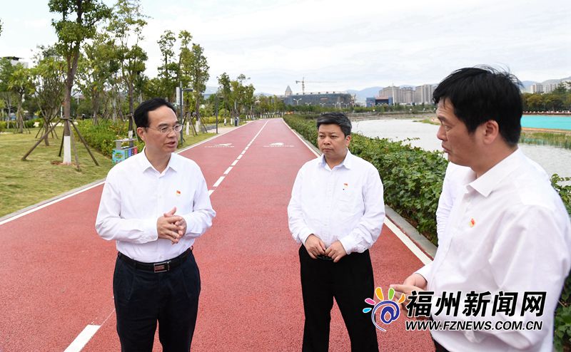 林宝金在福清调研时强调：坚持绿色发展 做大产业集群