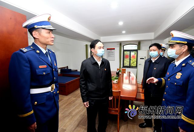 林宝金尤猛军走访慰问基层干部职工，检查春节有关保障工作