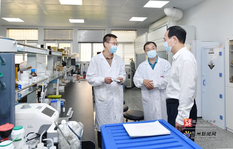 林宝金走访慰问福州市科技工作者并送上节日祝福