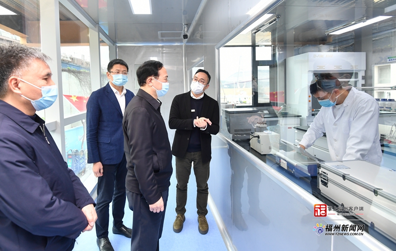 林宝金在马尾调研水产品预制菜产业发展