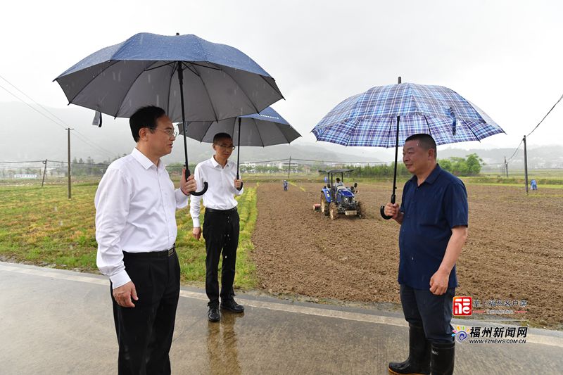 林宝金赴闽侯调研春耕备耕和乡村振兴工作
