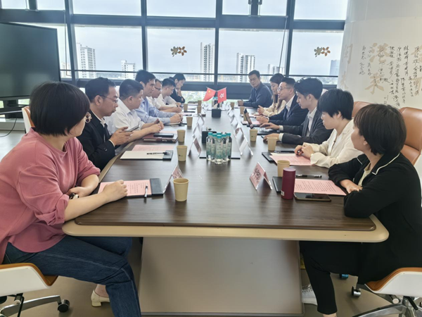 香港相达生物科技国际有限公司一行赴福州新区调研