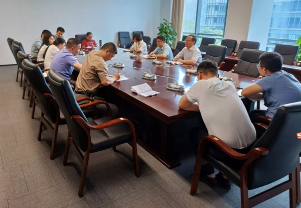 福州新区管委会（新城指挥部）集中收听收看庆祝中国共产党成立100周年大会