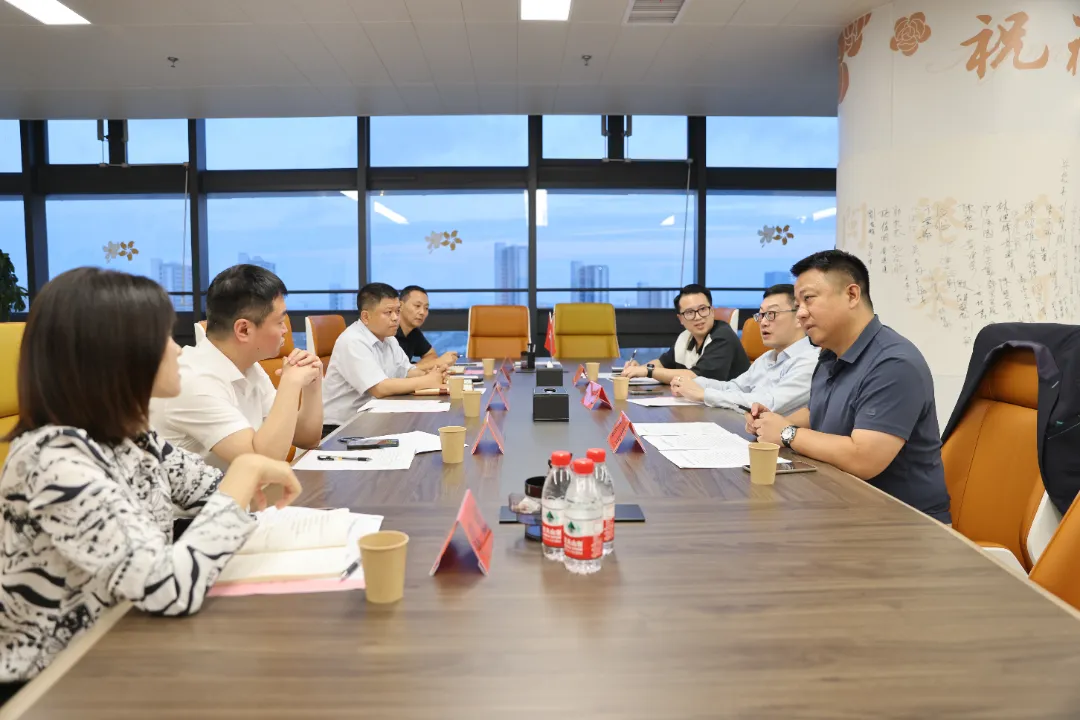 香港科技青年联合会会长胡盛龙一行到福州新区对接闽港科创产业合作事宜